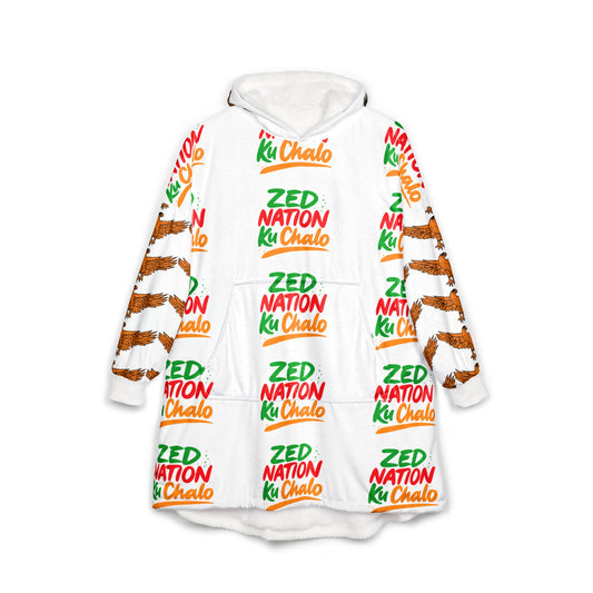 ZED KuChalo Vibrant Unisex Hooded Blanket - Cozy Wear for Festivals, Casual Days, and Unique Gifts, Perfect for Any Occasion